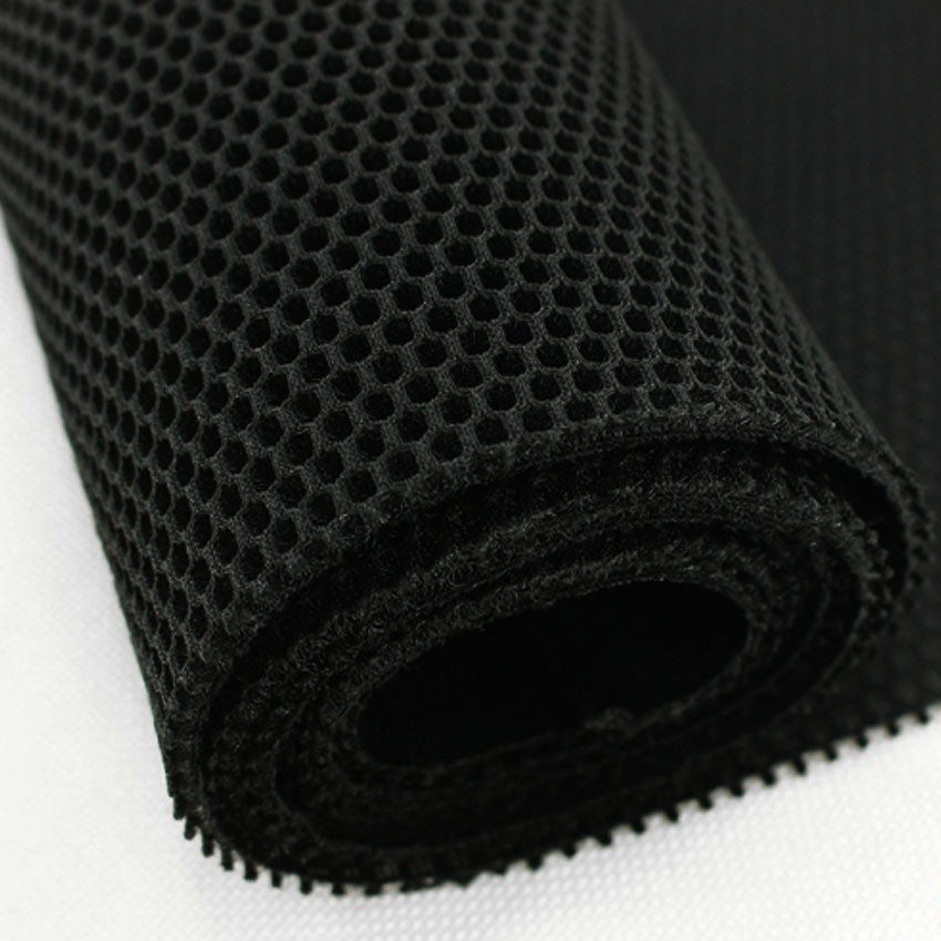 Lower Stretchable Spacer Mesh Fabric Breathable Knitted Mesh Fabric For Beding