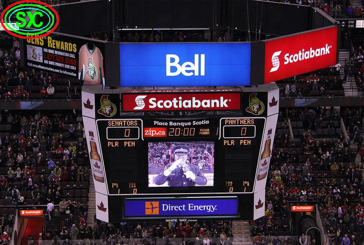large stadium LED Display outdoor full color P10 smd high resolution screen