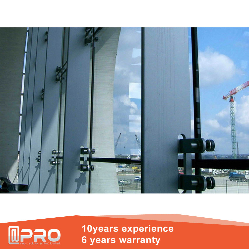 Waterproof Storefront Glazing Aluminium Facade Curtain Wall