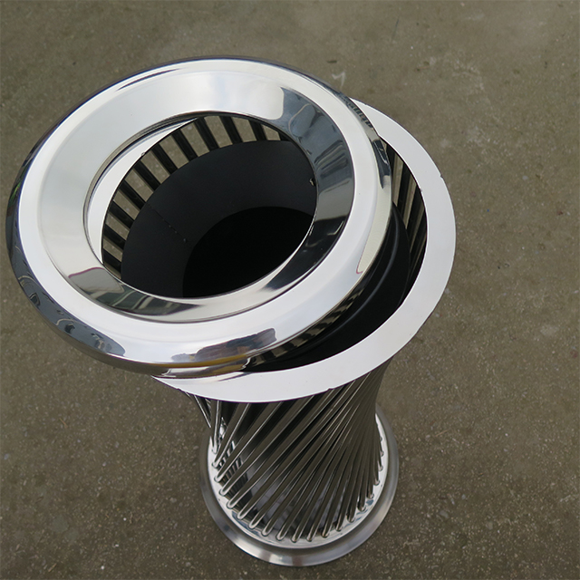 Street Furnitures Dia 300mm 35L Disposable Trash Can