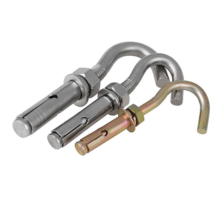 Stainless Steel Sleeve Anchor Hook Bolt Refractory Anchors Machine Screw Anchors