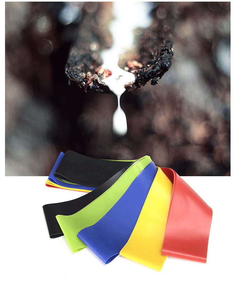 25LBS 35LBS Natural Latex Resistance Bands OEM Light Medium Heavy