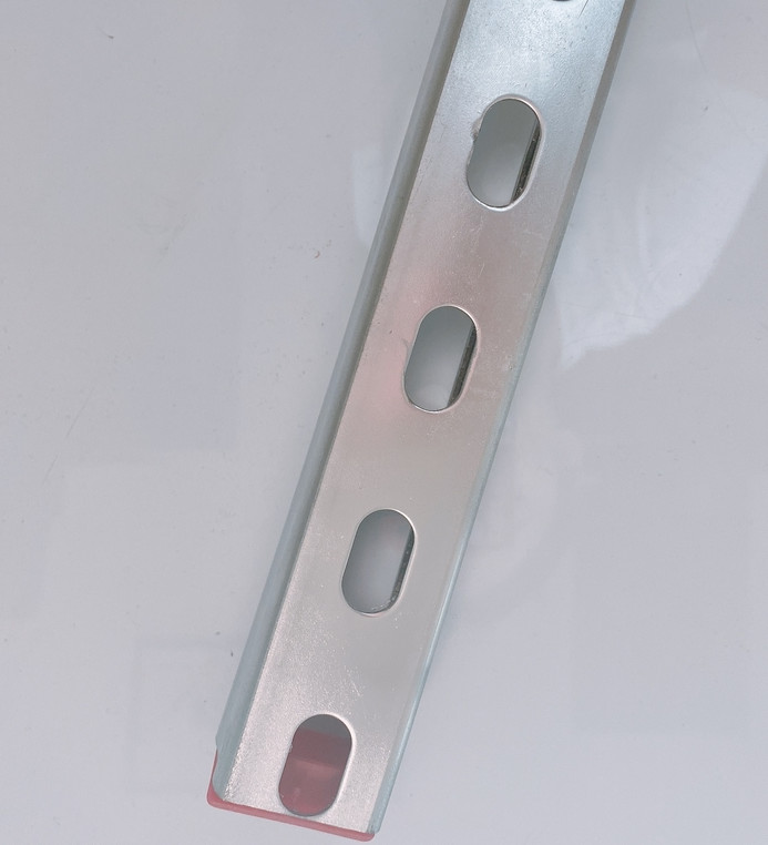 Slotted Bracket Metal Strut Channel Galvanized Steel Profile For Construction