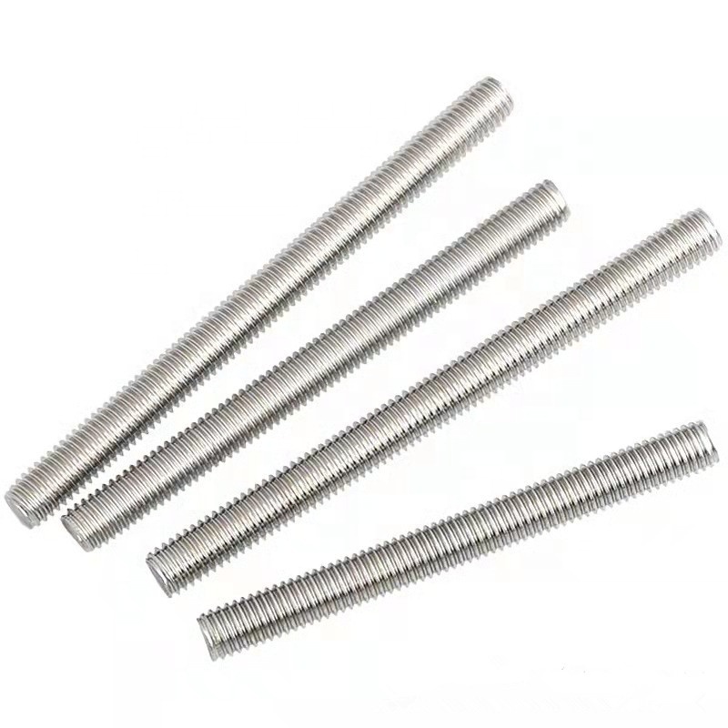 Customized Colors Threaded Rod for Metric Thread Inserts Uns S32750 S32760 Stud Bolt AISI 2507 F53 F55 Stainless Steel