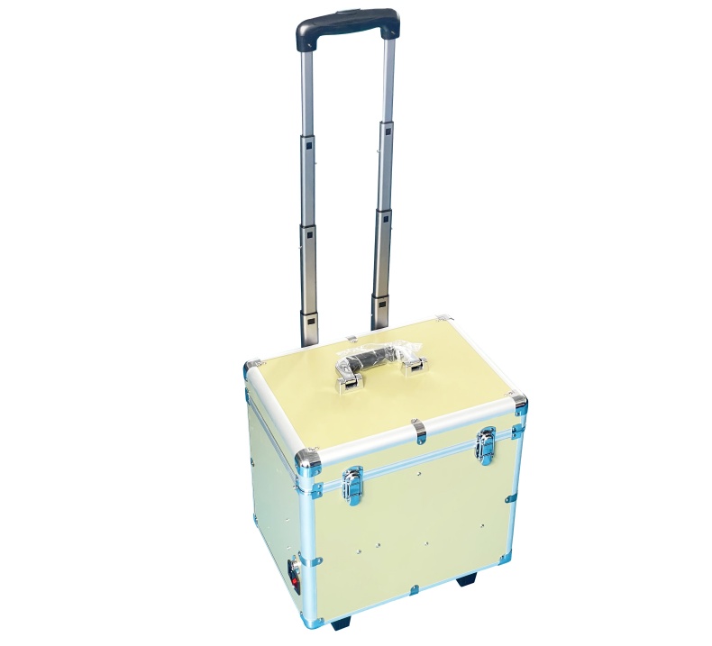 Mini Luggage Design Portable Dental Unit With Air Compresor Portable Air Turbine Unit