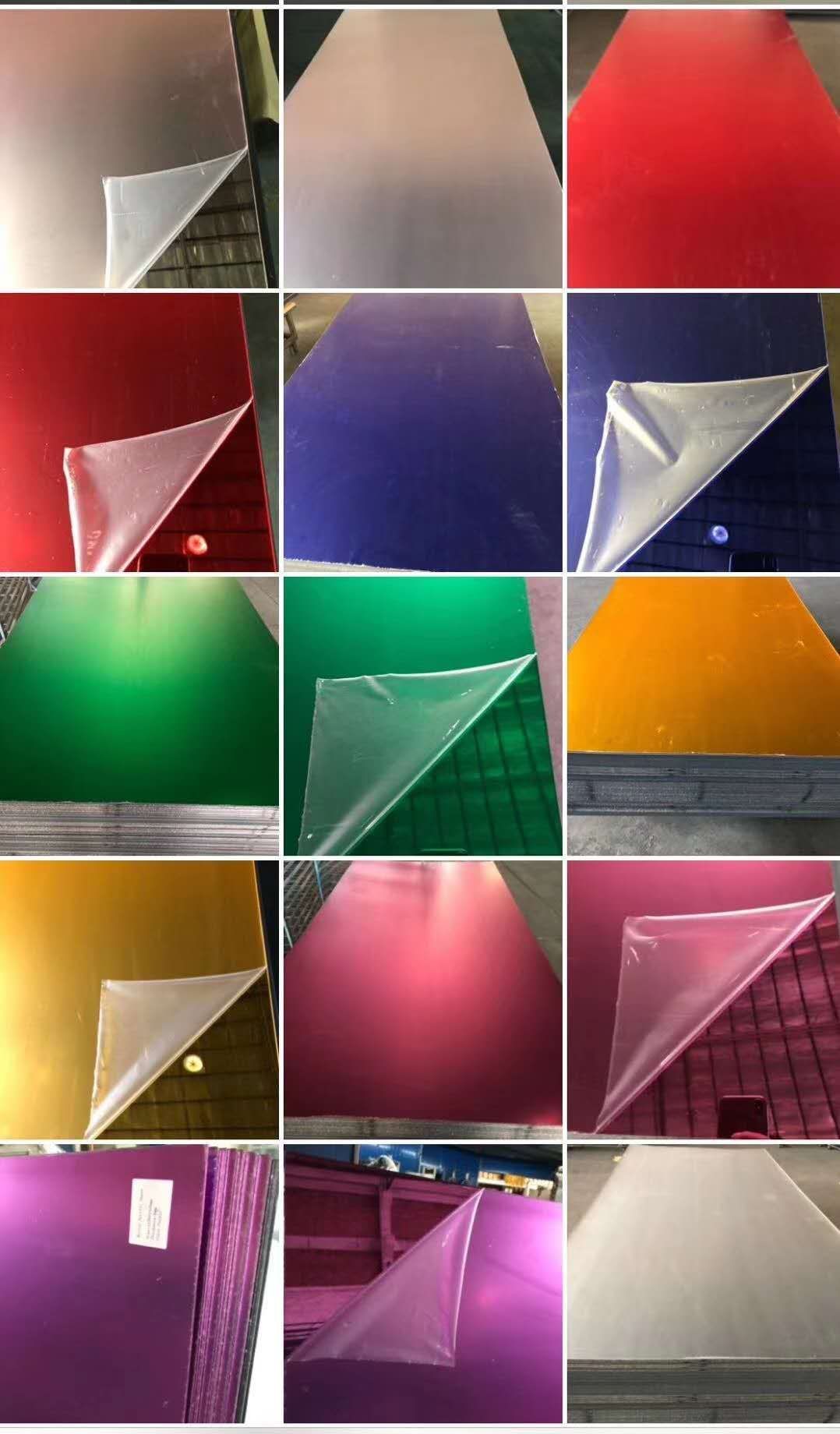 4 By 8 Sheet Plexiglass Mirror Sheets Decorative Acrylic Furniture Use