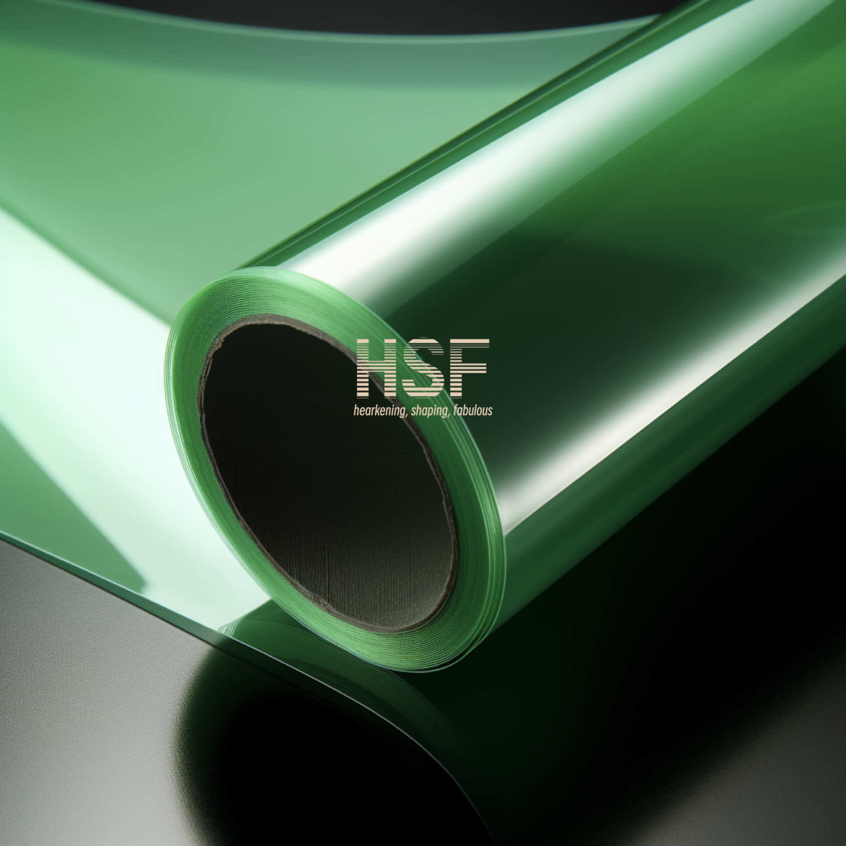 50um Green PET Anti Static Film Coated Polyester Film 1360mm