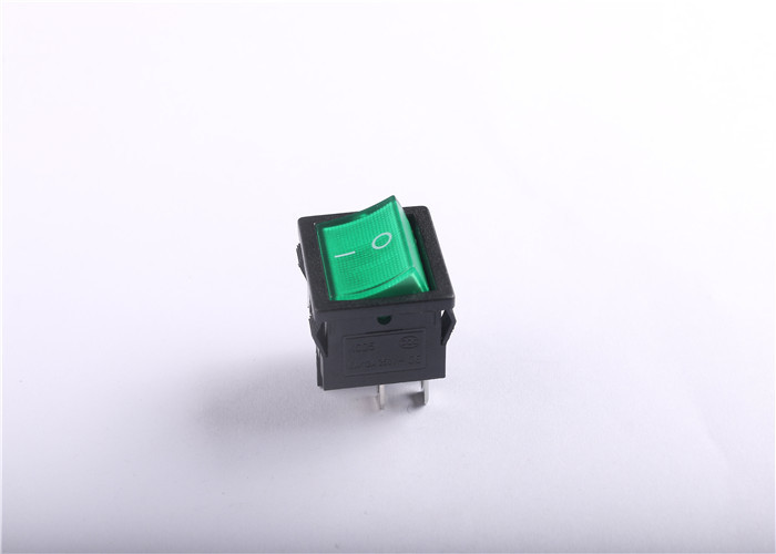 Waterproof Illuminated On Off Switch , Automotive Rocker Switch Panel Mount