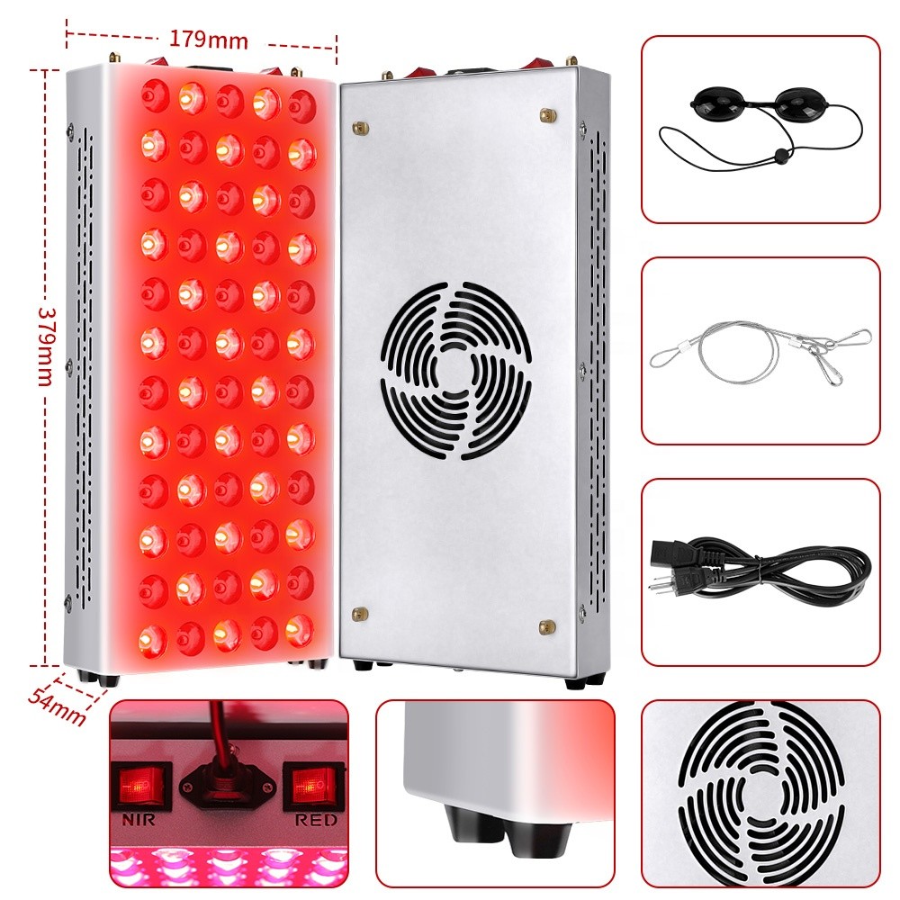 600nm 850nm Pdt Red Led Light Therapy 300W Switch 50Hz For Home