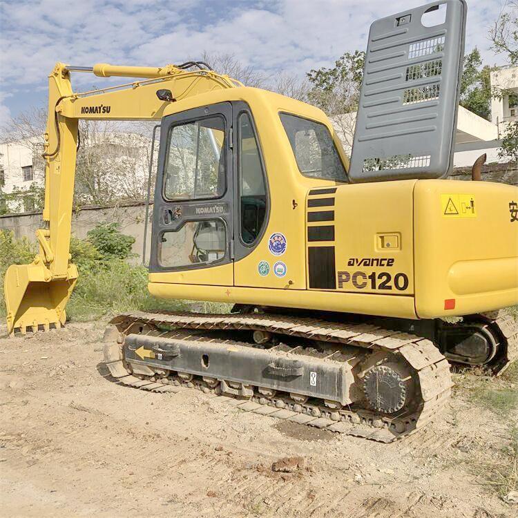 64KW Power Komatsu PC120 6 Excavator With Cummins Engine