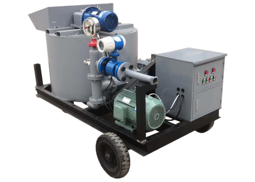 CE 8Mpa Mortar Mixer Pump Machine 7.5Kw Mortar Mixer And Pump