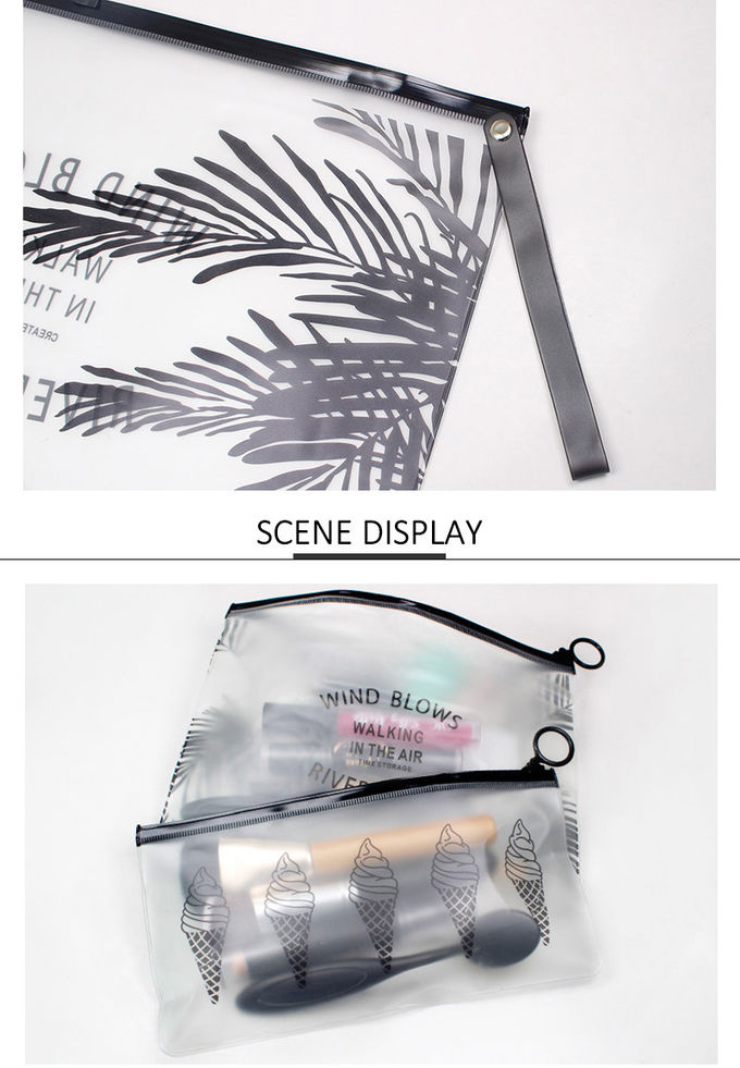 Women Portable 30*22CM Cartoon PVC Makeup Bag