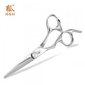 Buy cheap Stainless Steel Left Handed Hair Scissors , Hair Salon Shears High Precision product