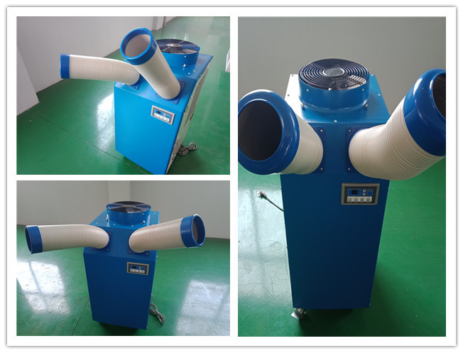 5.5kw Cooling Capacity Portable Ac Cooler , Flooring Standing Spot Cooling Systems