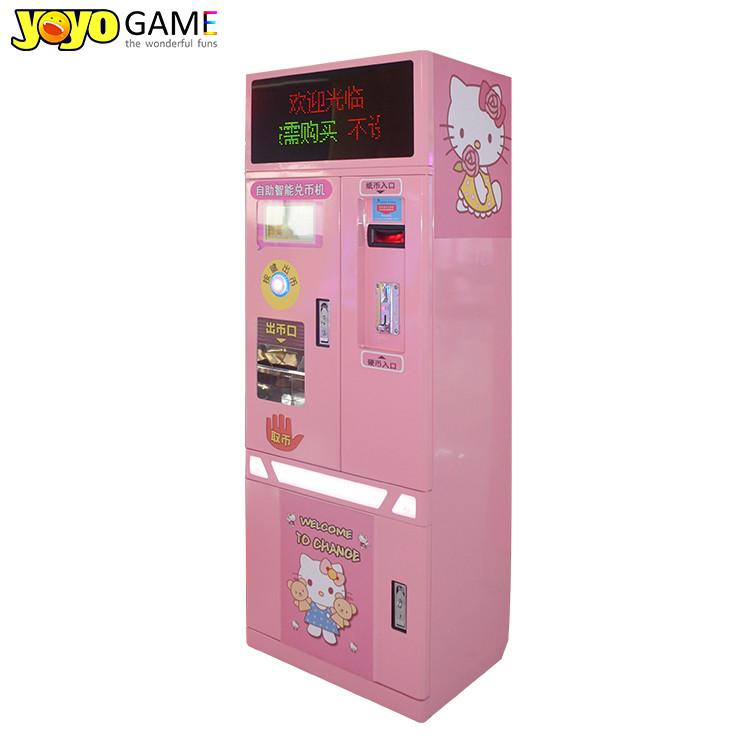 Indoor Amusement Park Arcade Coin Changer Bill Changer Coin Changer Vending Machine Special Sale