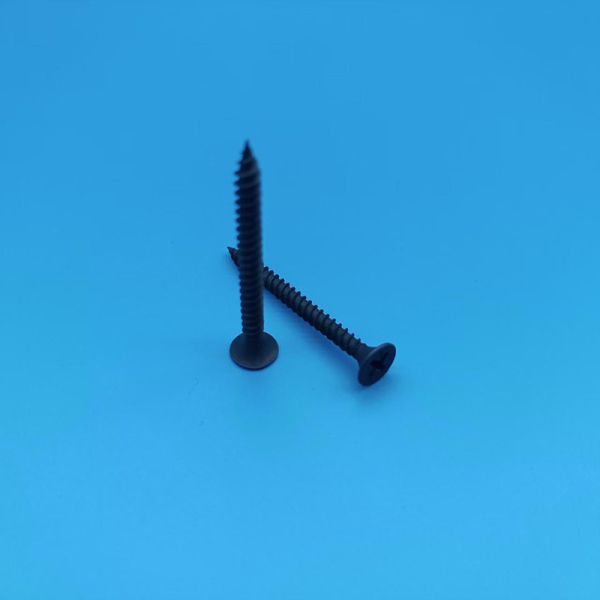 Buy cheap Black Phosphating Bugle Head Phillips Screw for Wood Construction product