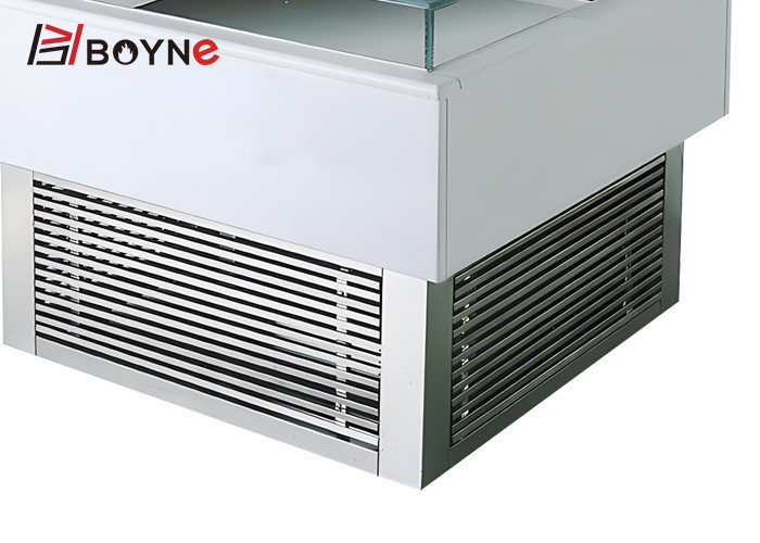 Double Side Opened Cake Display Case 1150W Electronic Control