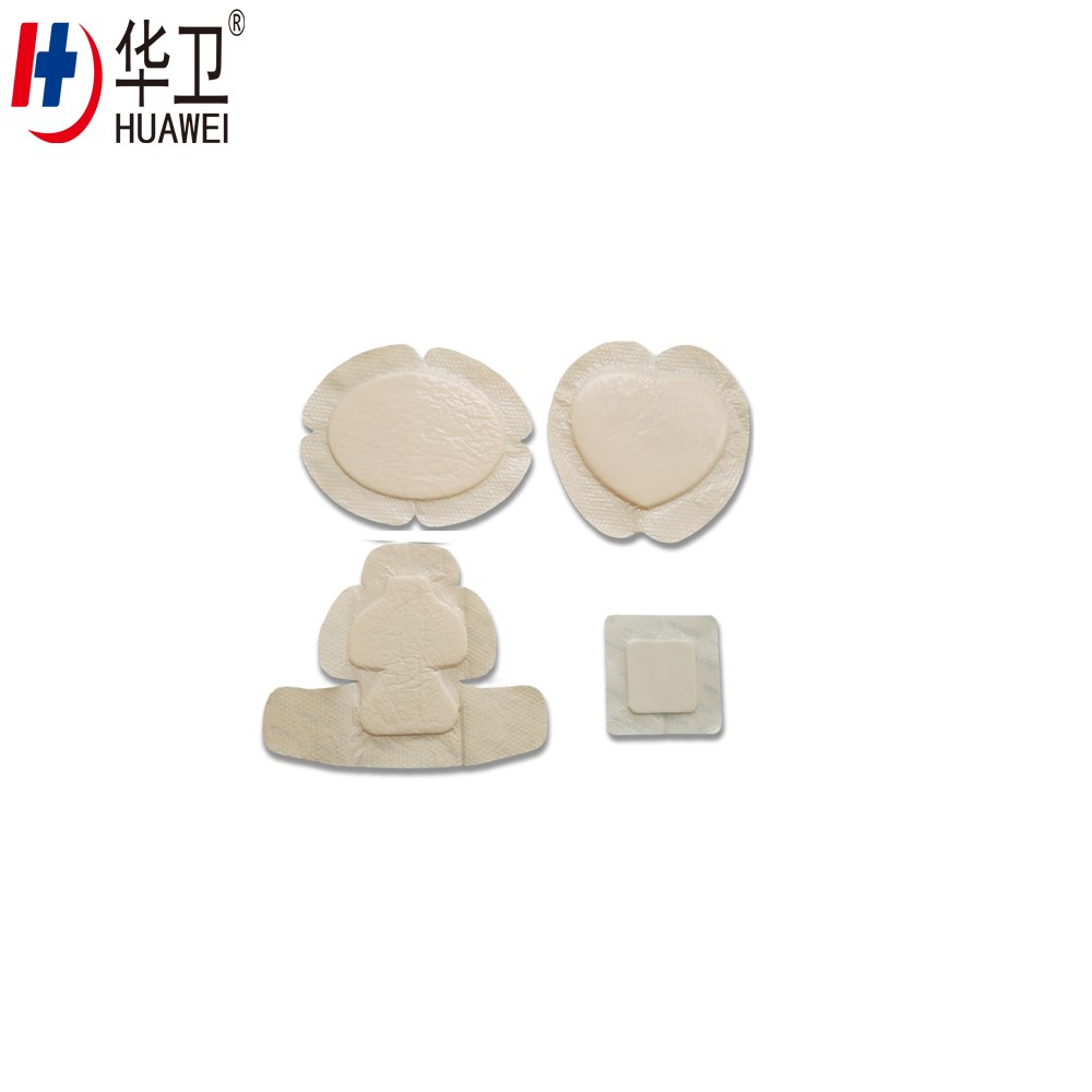 OEM Skin Color Silicone Foam Dressing For Medical Materials & Accessories