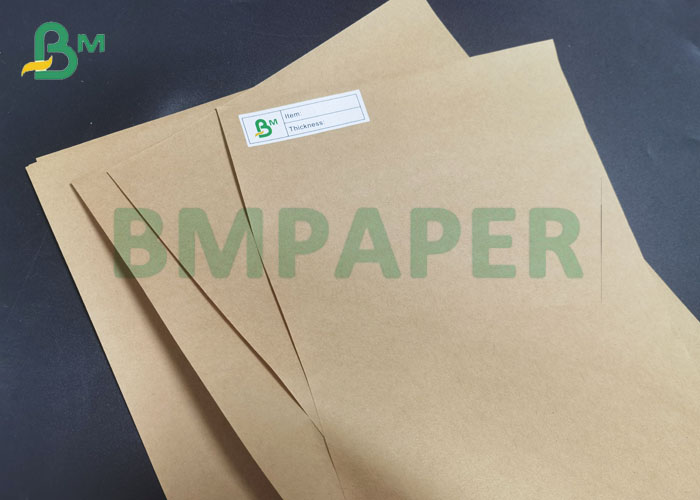 Cement Bags Material 80gsm Semi Extensible Virgin Kraft Paper 102cm Width Roll