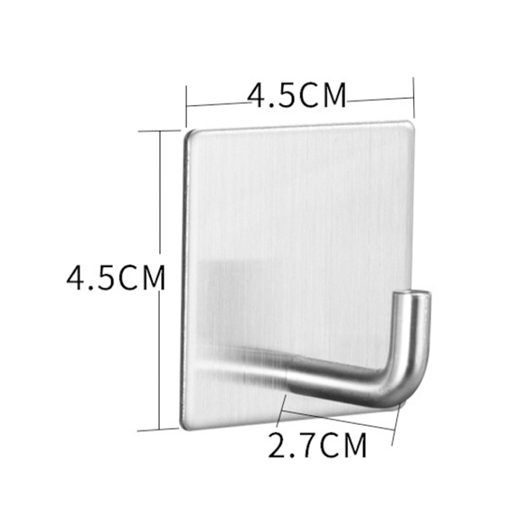 Strong Self Adhesive Wall Hooks Hangers / Over The Door Towel Hook