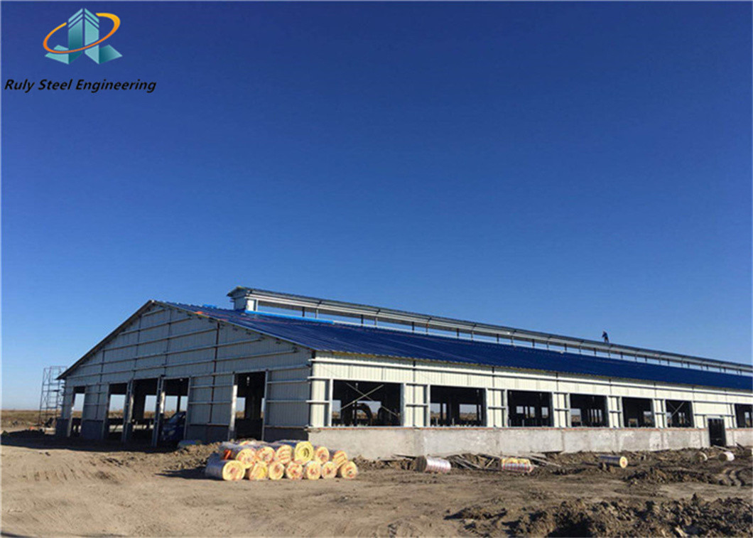 Prefabricated Steel Structure Building Construction Materials Warehouse Workshop Prefab Metal Frame Cold Storage