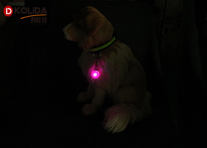 Dog LED Blinker Safety Flashing Glow Light Blinking LED Collar Pendant For Pet Dog Puppy