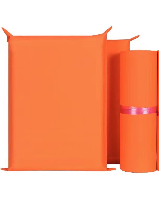 Salix Orange Biodegradable Shipping Mailers Thickness 120 Micron