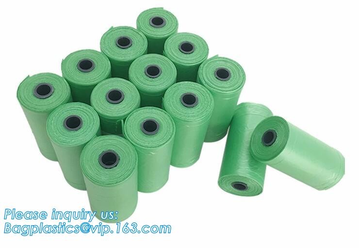 High Quality Eco-friendly Degradable Fashion With Printing Doggy Pet Dog Waste Poop Bags, Eco friendly pet dog waste poo