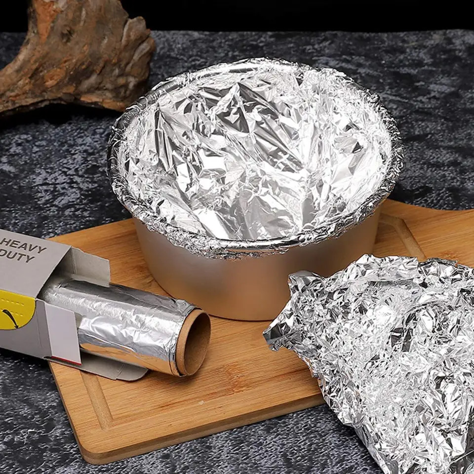 Convenient And Versatile Aluminum Foil Roll Food Grade For Catering