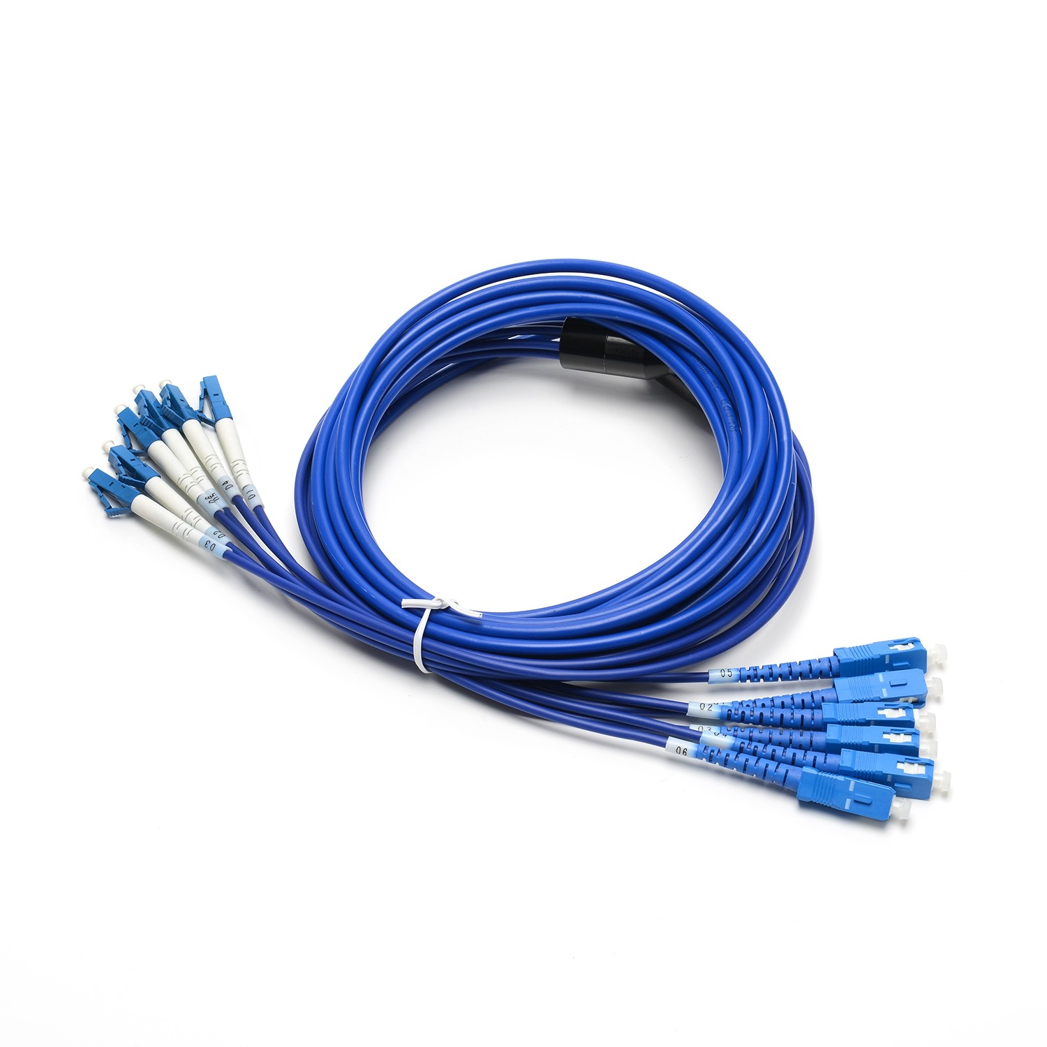 Simplex SM Lc Sc Fiber Patch Cord High Return Loss Customized Length