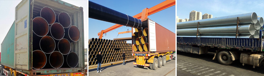 Varnished Galvanized SAWL Steel Pipe API 5L PSL2 Gr.B X42 X46 X52 X56 X60 X65 X70 X80