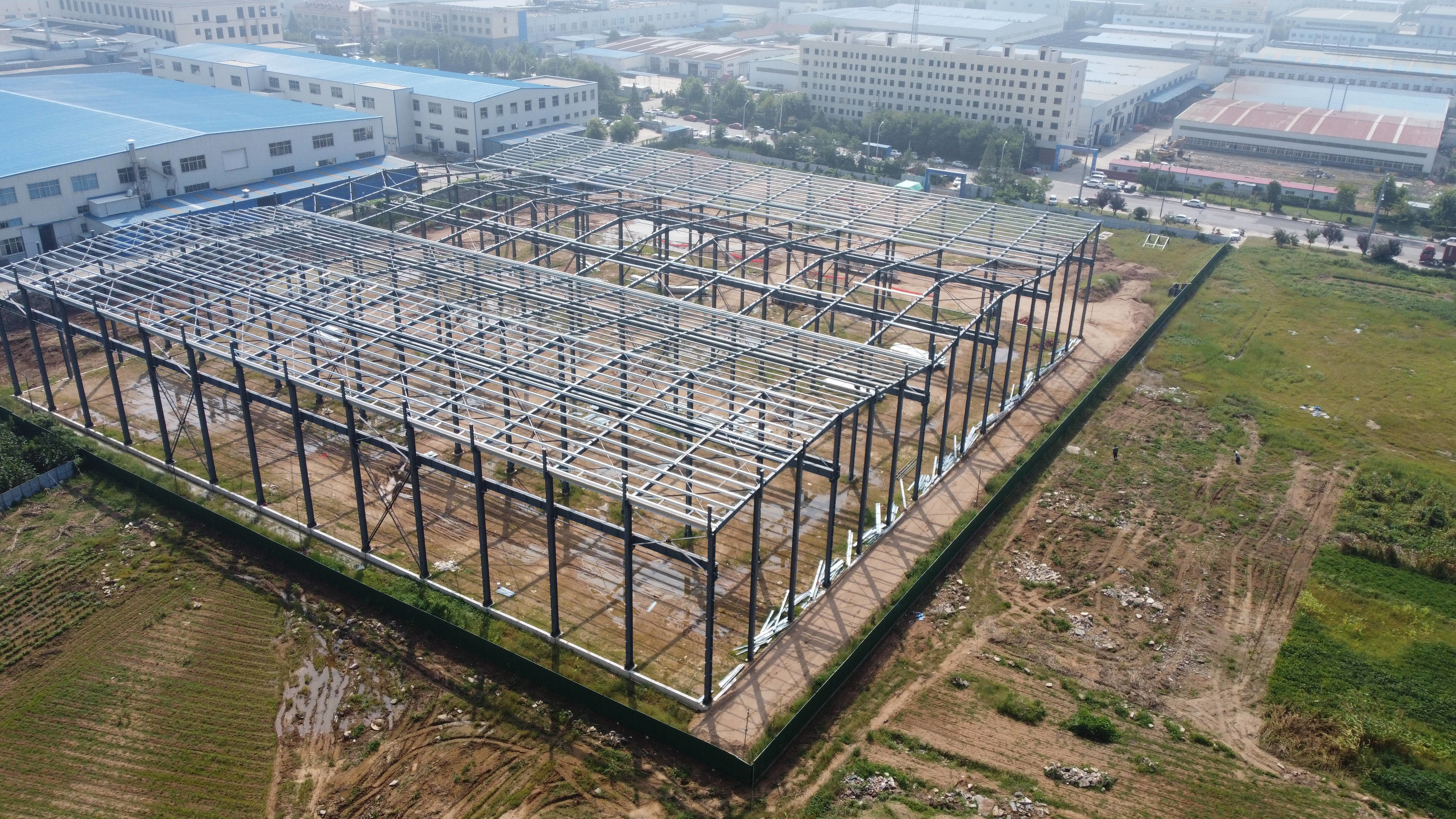 Computer Design Large Span Steel Workshop Easy Assemble Customized Factory Price Light Steel Structure Warehouse