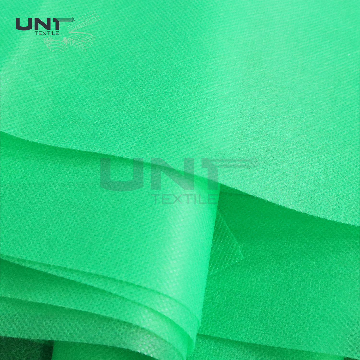 Green Biodegradable Pp Spunbond Non Woven Fabric Breathable For Agriculture And Bag Usage