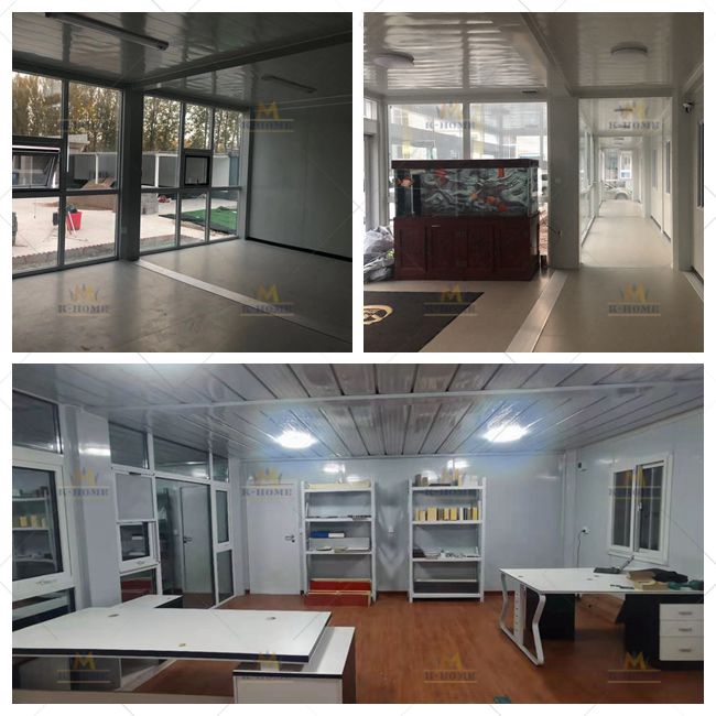Furnished Container Site Office Cabins
