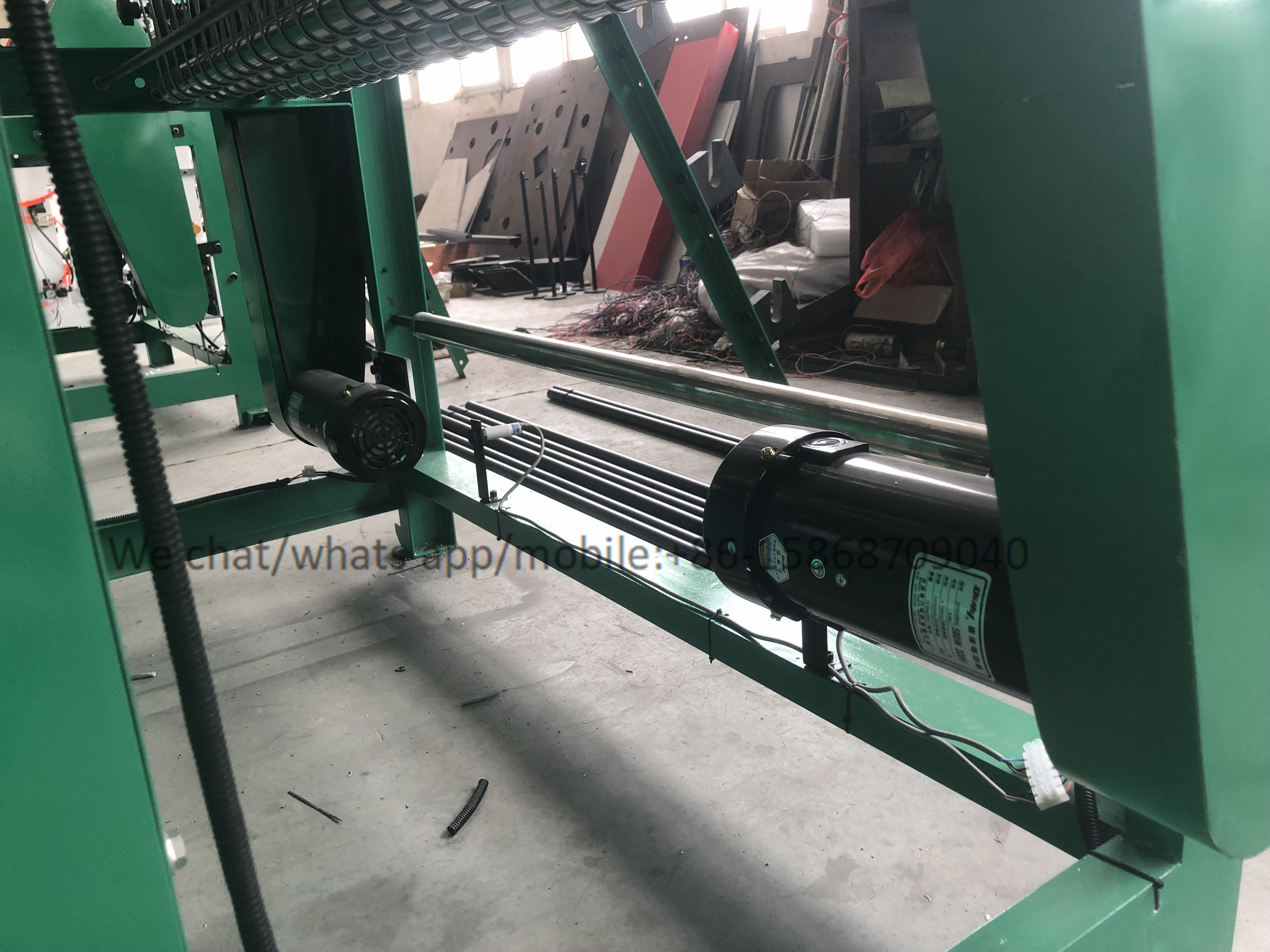 Computer Control Bottom Sealing Plastic Bag Making Machine Two Layer Four Lines