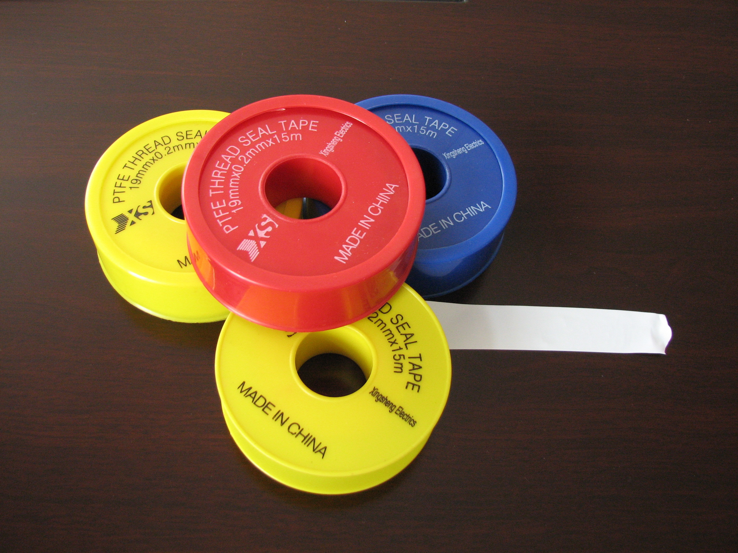 Aid-Resistance white PTFE Gasket Tape For Sealing 3 - 100mm Width