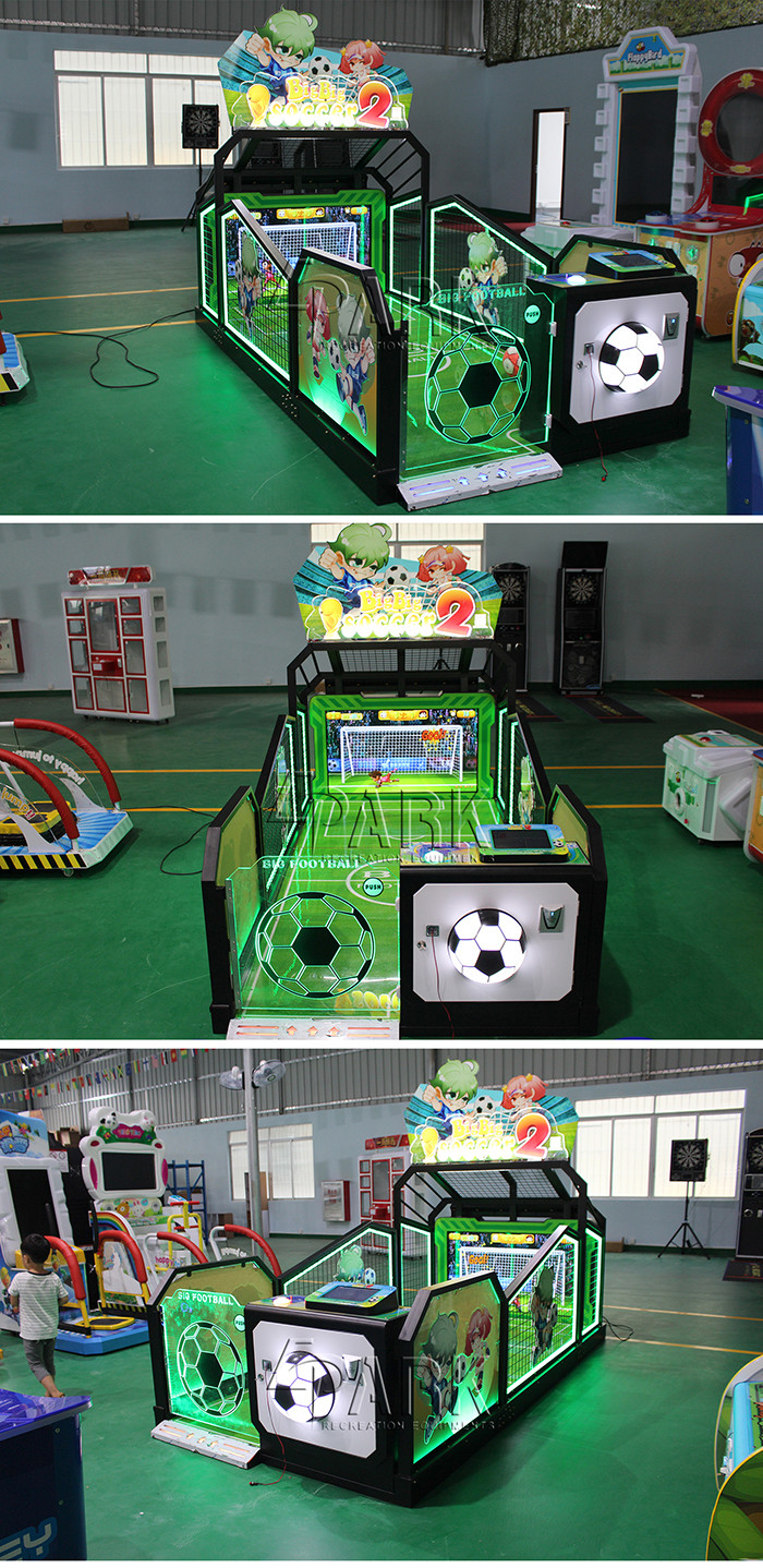 Electronic Big Football Lottery Game Machine / Shooting Arcade Video Game