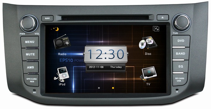 Car multimedia player for Nissan Sylphy /B17 2012-2013 with mp3 TV iPod SD OCB-8053