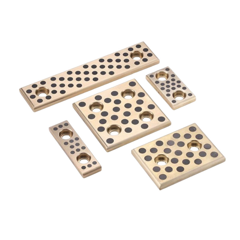 CNC Bronze Steel & Self Lubricating Wear Plates Inch Oilimpregnated Graphite Plugs
