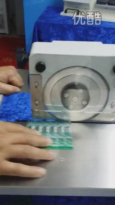 Customized Automatic PCB Depaneling Machine , Blade Moving Type pcb depaneling
