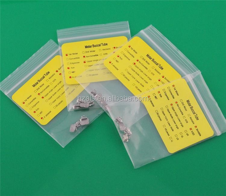 Non Convertible Single Molar Buccal Tube Dental Roth MBT Orthodontic Materials