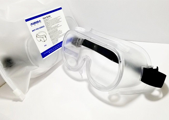 Polycarbonate Lens Splash Proof Glasses 180 Degree Window Universal Fit