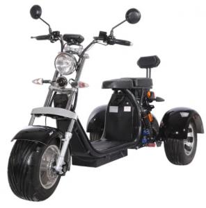 China Adult  2000w 3 Wheel Fat Tire Electric Scooter With Seat For Adults 12AH 20AH 40AH on sale