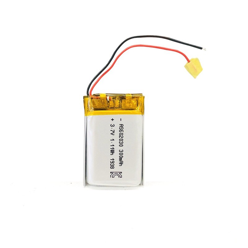 Rechargeable 300mAh 3.7 V Li Polymer Battery Longer Cycle Life