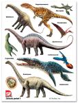 Cute Dinosaurs Childrens Wall Glitter Stickers AS811
