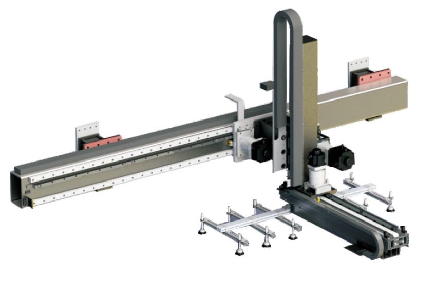 Three Axis Stamping Robot High Durability Steel Material 500Kg Net Weight