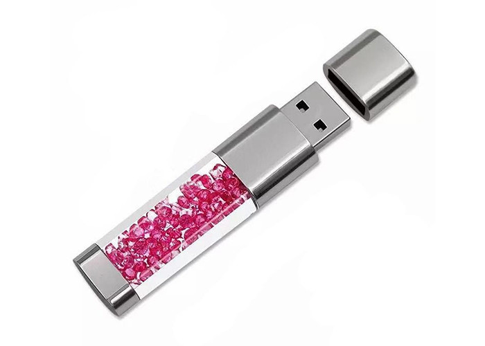Led Light Usb Stick Drive Customized Laser Logo For Computer Data Copying