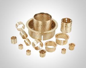 Buy cheap Machine Parts Wrapped Plain Bearing Bushing , Bronze Gleitlager ISO 9001 Approved product