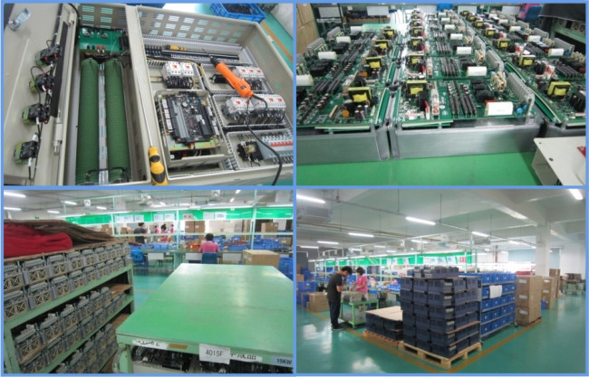 Synchronous 3 Phase Inverters 380V Input Blower Fan 7.5KW Inverters