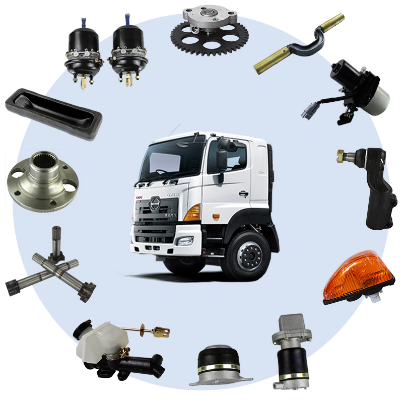 2002-2020 Car Fitment HINO Truck Parts for Durability and Reliability